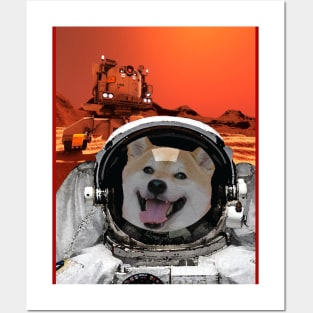 Martian Dogge Posters and Art